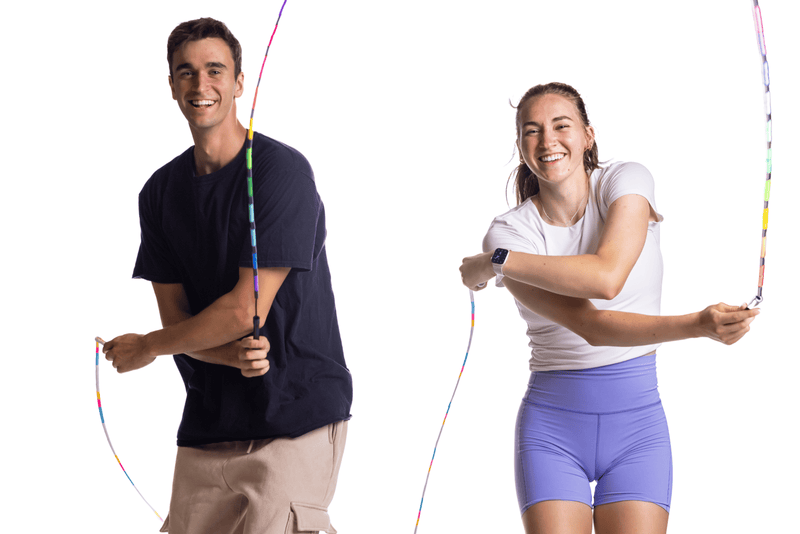 Load image into Gallery viewer, Elite Jumps - Rainbow Redux - 1&quot; Beaded Jump Rope
