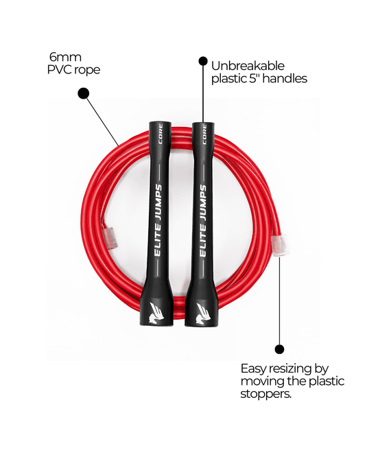 Elite Jumps - Core Jump Rope - 6mm PVC