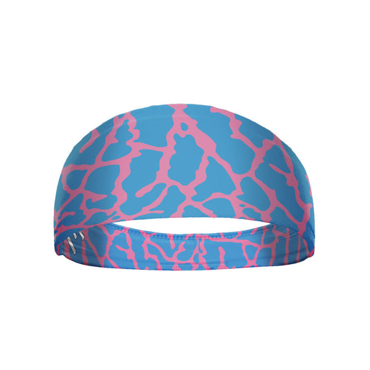 Elite Athletic Gear - Cotton Candy Elephant Print Headband