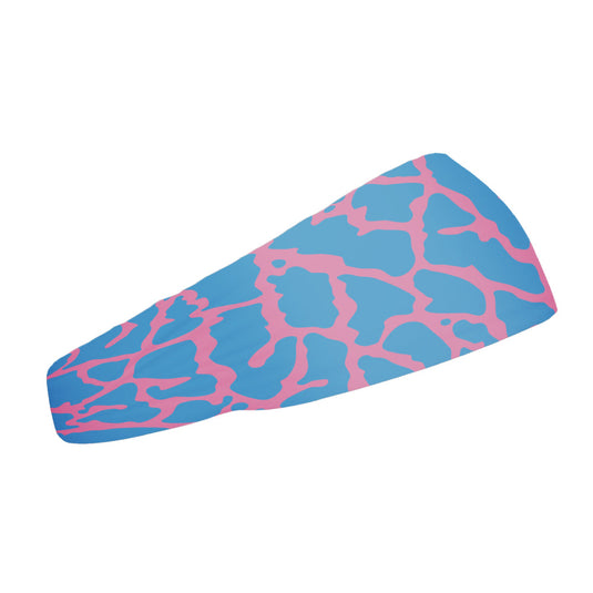 Elite Athletic Gear - Cotton Candy Elephant Print Headband