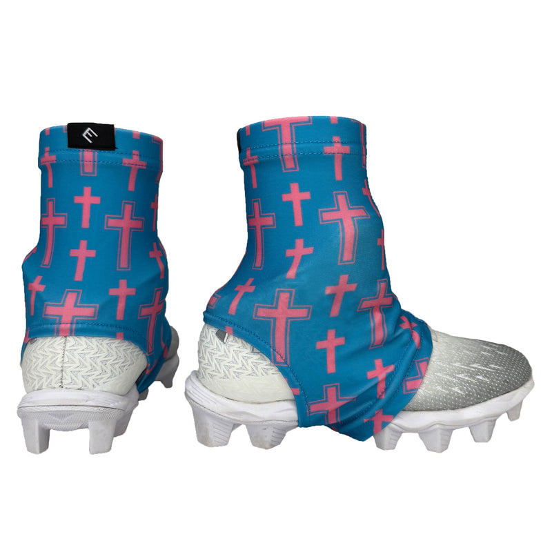 Load image into Gallery viewer, Elite Athletic Gear - Cotton Candy Cross Cleat Covers
