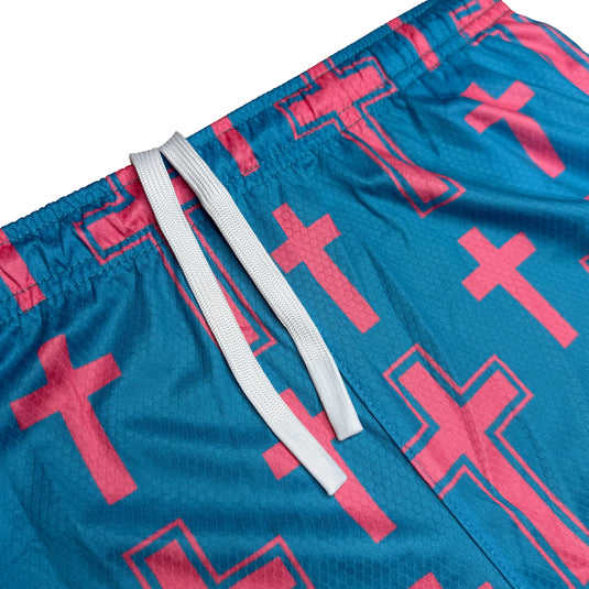 Elite Athletic Gear - Cotton Candy Cross Shorts