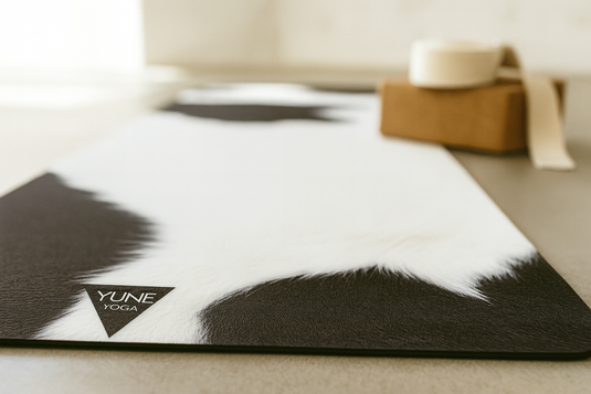 Yune Yoga - Yoga Mat | 6mm Thick | Cow | Non-Slip | Eco Friendly | Yune Yoga