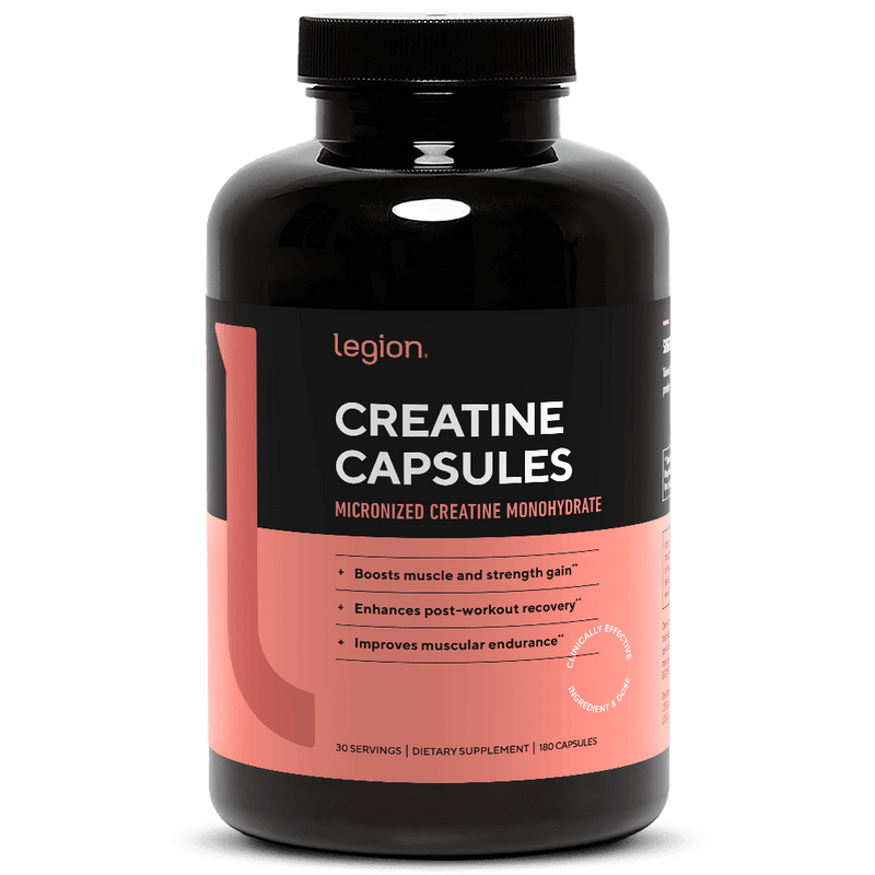 Load image into Gallery viewer, Legion Athletics Creatine Capsules bottle
