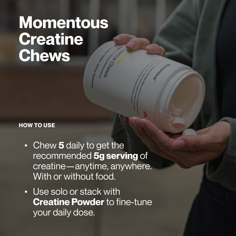 Load image into Gallery viewer, Momentous - Creatine Chews 150-Count
