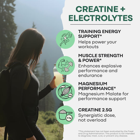 Wild Foods - Creatine Electrolytes - Vitamins & Supplements