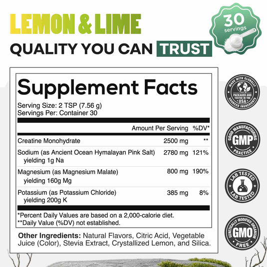 Wild Foods - Creatine Electrolytes - Vitamins & Supplements