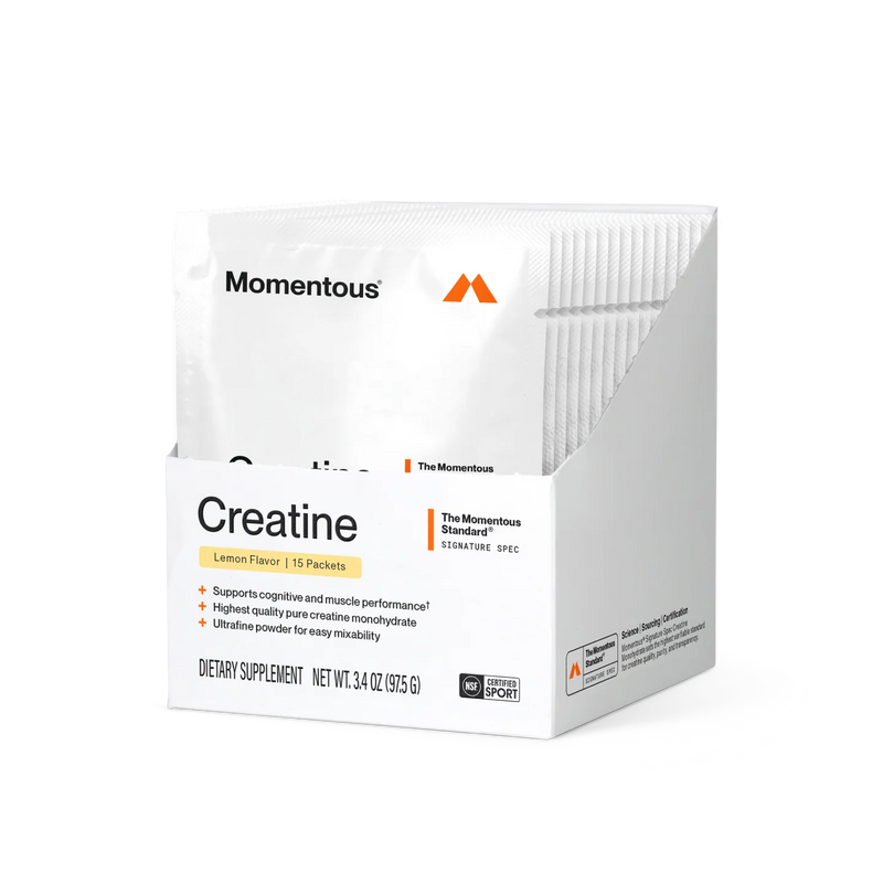 Load image into Gallery viewer, Momentous - Creatine - Lemon / 15 Travel Packs
