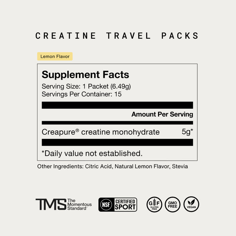 Load image into Gallery viewer, Momentous - Creatine 15-Travel Packs
