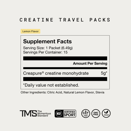 Momentous - Creatine 15-Travel Packs