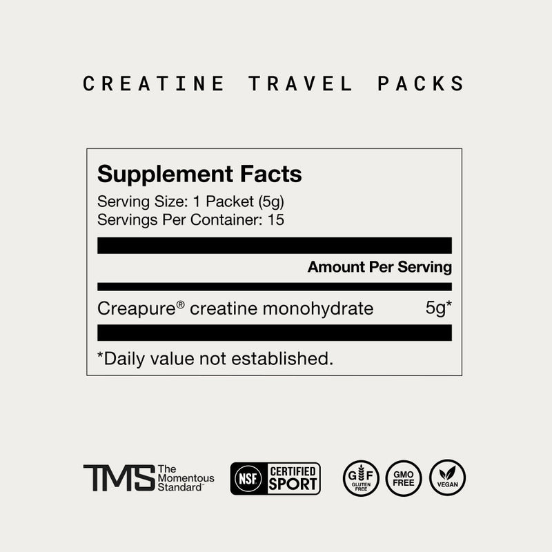 Load image into Gallery viewer, Momentous - Creatine 15-Travel Packs
