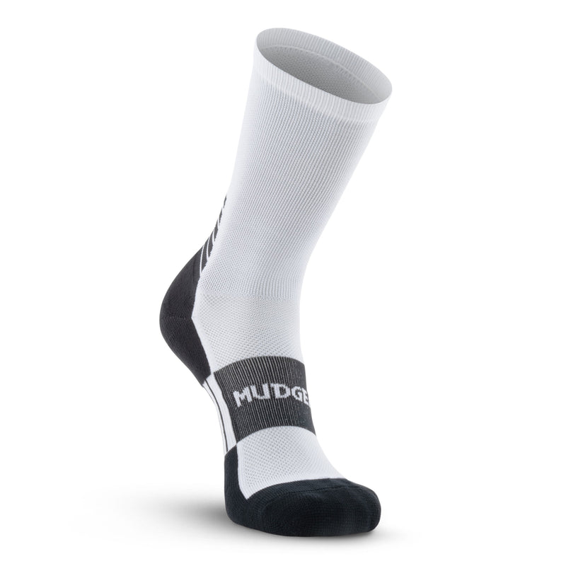 Load image into Gallery viewer, MudGear Crew Height Socks - White
