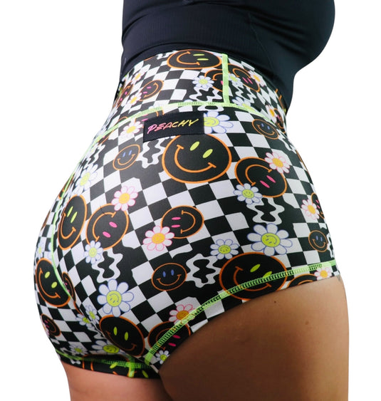 Peachy Athletic - Daisy Dukes Squat-Proof Gym Shorts