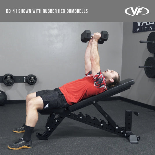 Valor Fitness - Heavy Duty Flat - Incline Utility Weight Bench
