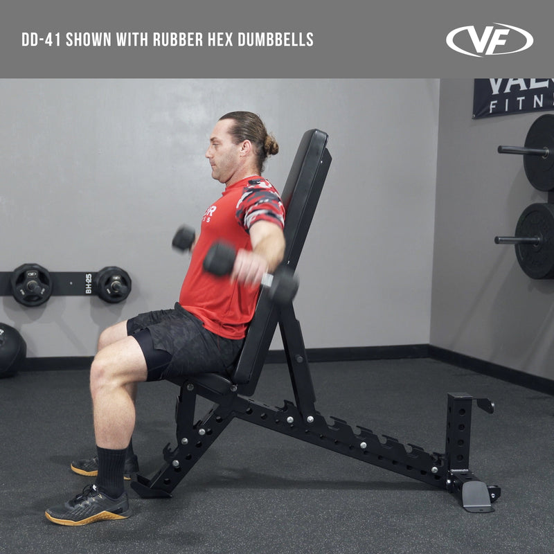 Load image into Gallery viewer, Valor Fitness - Heavy Duty Flat - Incline Utility Weight Bench

