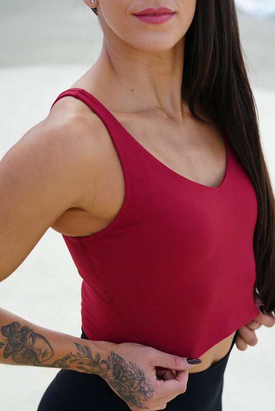 Willa Sports Bra Top - Fall Colors