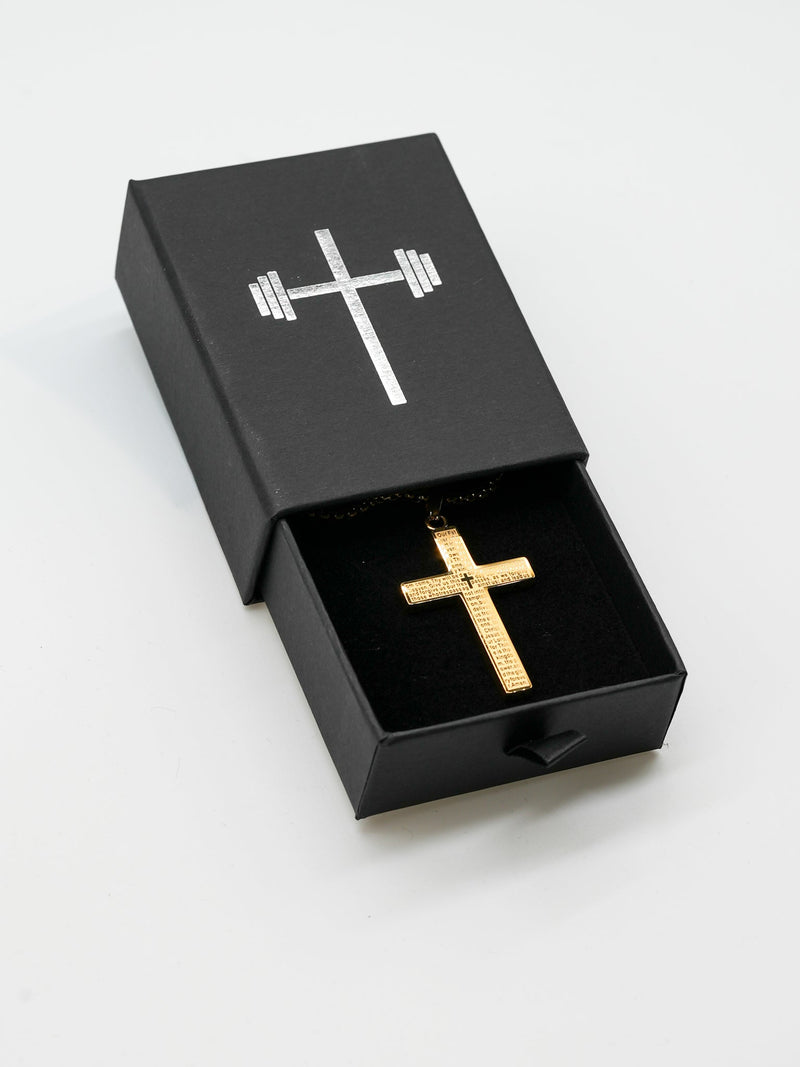 Load image into Gallery viewer, HolStrength - Lord's Prayer Cross Pendant Necklace
