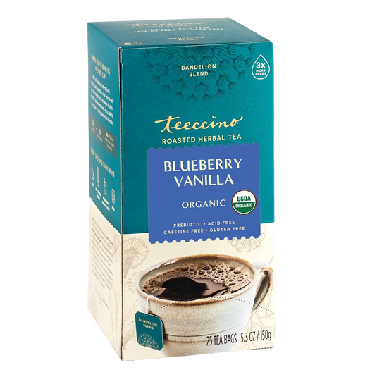 Teeccino - Dandelion Blueberry Vanilla Roasted Herbal Tea