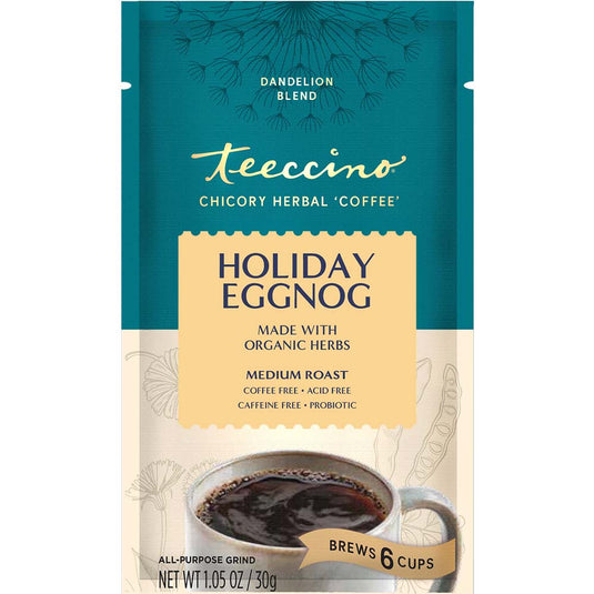 Teeccino - Holiday Eggnog Herbal Coffee