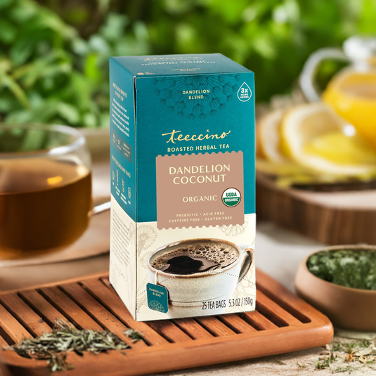 Teeccino - Dandelion Coconut Roasted Herbal Tea