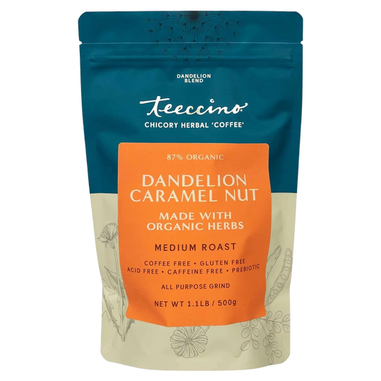 Teeccino - Dandelion Caramel Nut Chicory Herbal Coffee