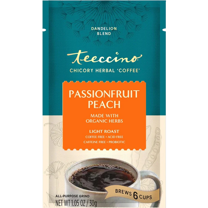 Load image into Gallery viewer, Teeccino - Dandelion Passionfruit Peach Herbal Coffee
