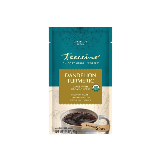 Teeccino - Dandelion Turmeric Herbal Coffee
