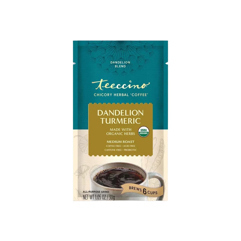 Load image into Gallery viewer, Teeccino - Dandelion Turmeric Herbal Coffee
