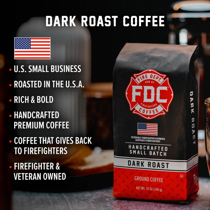 Load image into Gallery viewer, Fire Department Coffee - Dark Roast Coffee
