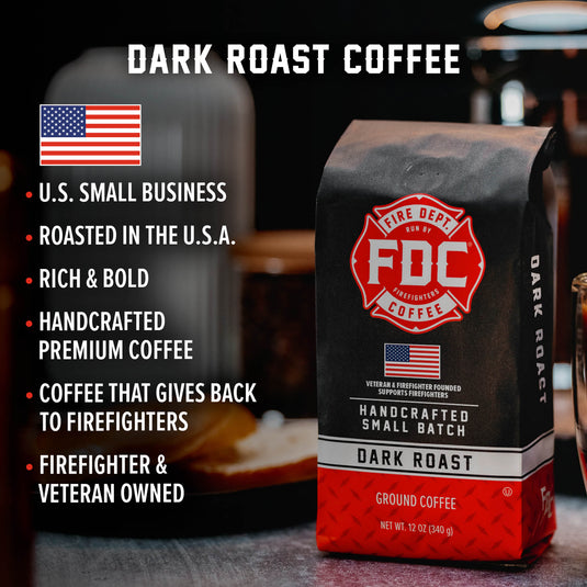 Fire Department Coffee - Dark Roast Coffee