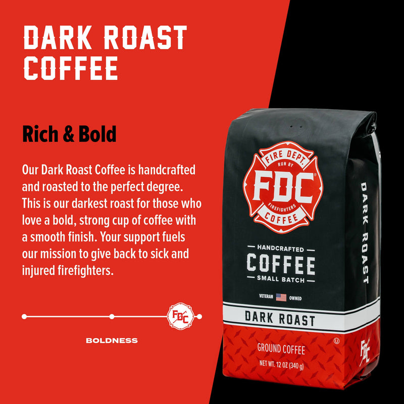 Load image into Gallery viewer, Fire Department Coffee - Dark Roast Coffee
