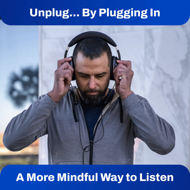 Load image into Gallery viewer, EMF Radiation-Free Air Tube Over-Ear Headphones
