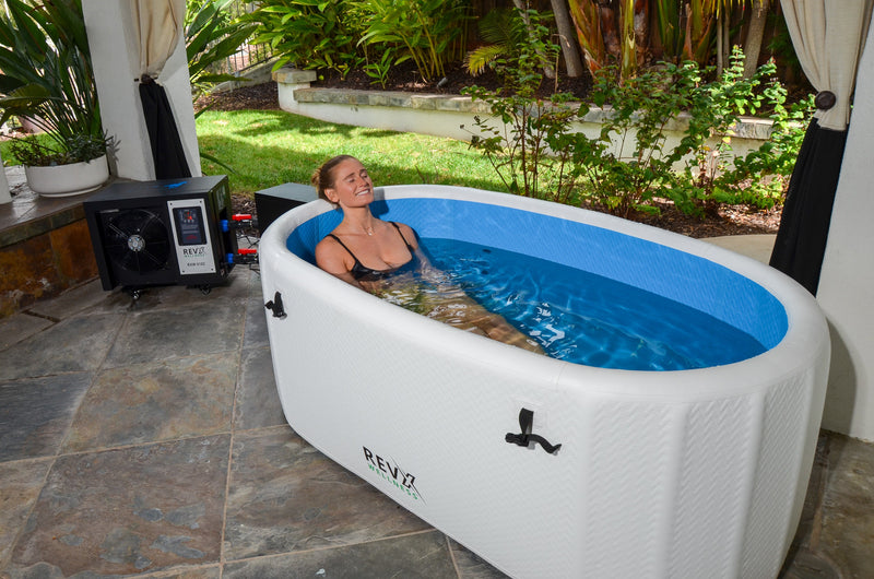 Load image into Gallery viewer, RevX Wellness - RevX Inflatable Tub Deluxe
