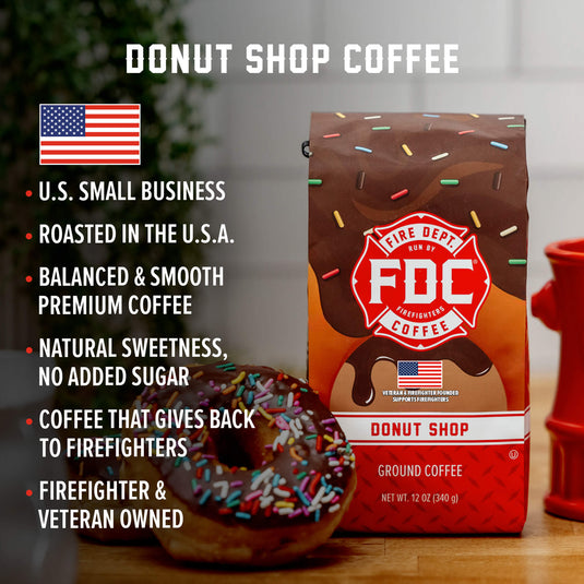 Fire Department Coffee - Donut Shop Coffee