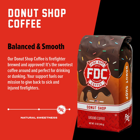 Fire Department Coffee - Donut Shop Coffee