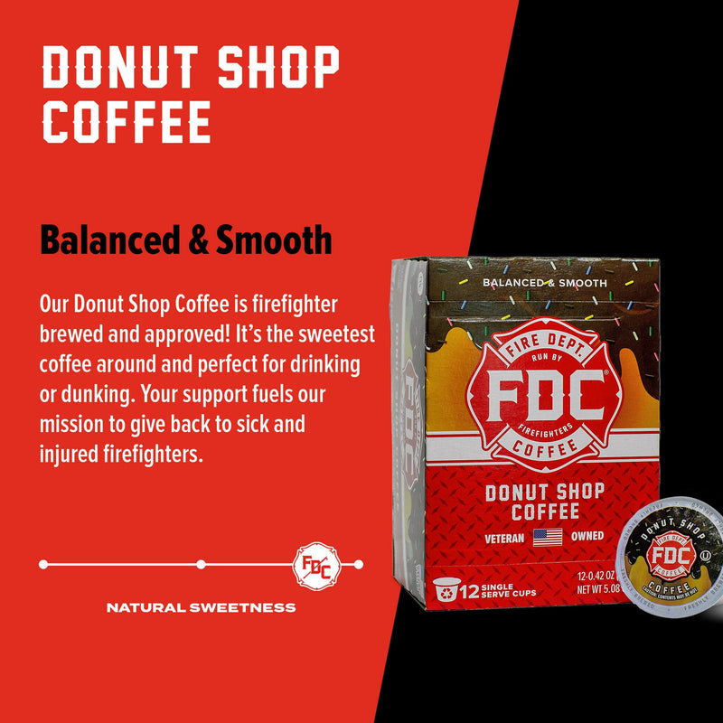 Load image into Gallery viewer, Fire Department Coffee - Donut Shop Coffee Pods
