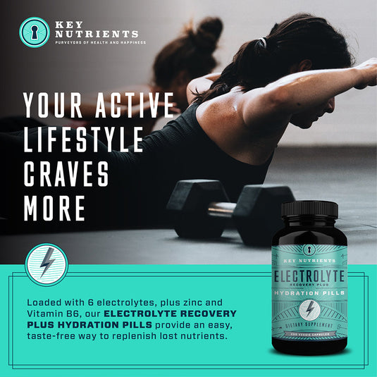 Key Nutrients - Electrolyte Hydration Pills