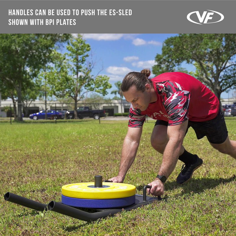 Load image into Gallery viewer, Valor Fitness - Agility Sled Push Pull Drag w/ Shoulder Harness
