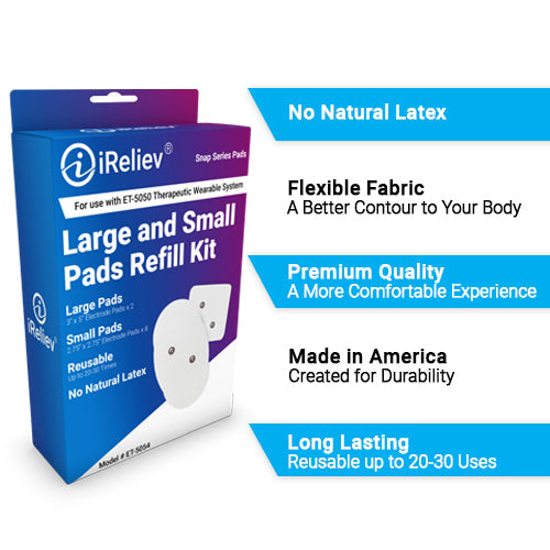 Load image into Gallery viewer, iReliev - Wireless Large and Small Electrode Pads Refill Kit
