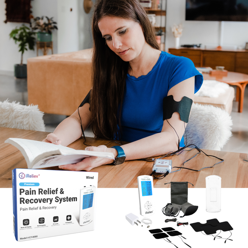 Load image into Gallery viewer, iReliev - Premium TENS + EMS Pain Relief &amp; Recovery
