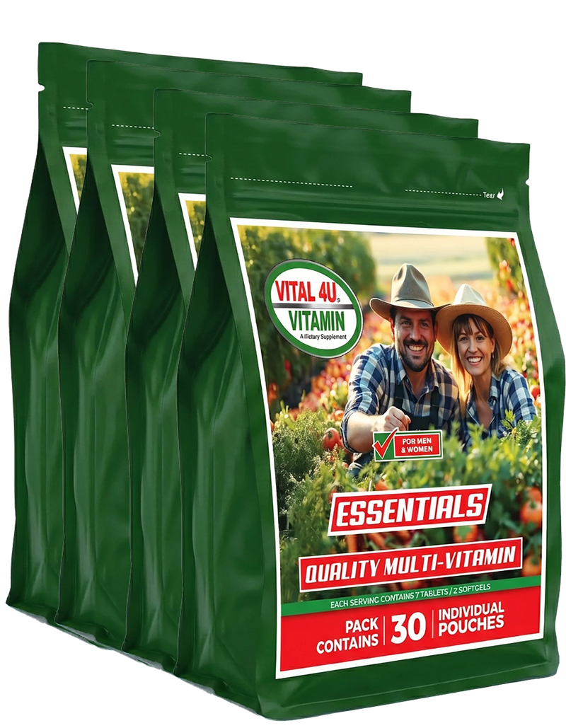 Load image into Gallery viewer, Vital 4U - Essential 30 Day Multivitamin - 120 Day Supply $1.30 Each + FREE SHIPPING
