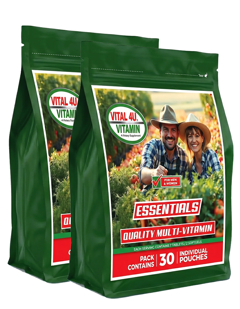 Load image into Gallery viewer, Vital 4U - Essential 30 Day Multivitamin - 60 Day Supply $1.40 Each + FREE SHIPPING
