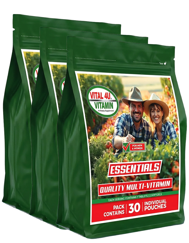 Load image into Gallery viewer, Vital 4U - Essential 30 Day Multivitamin - 90 Day Supply $1.35 Each + FREE SHIPPING
