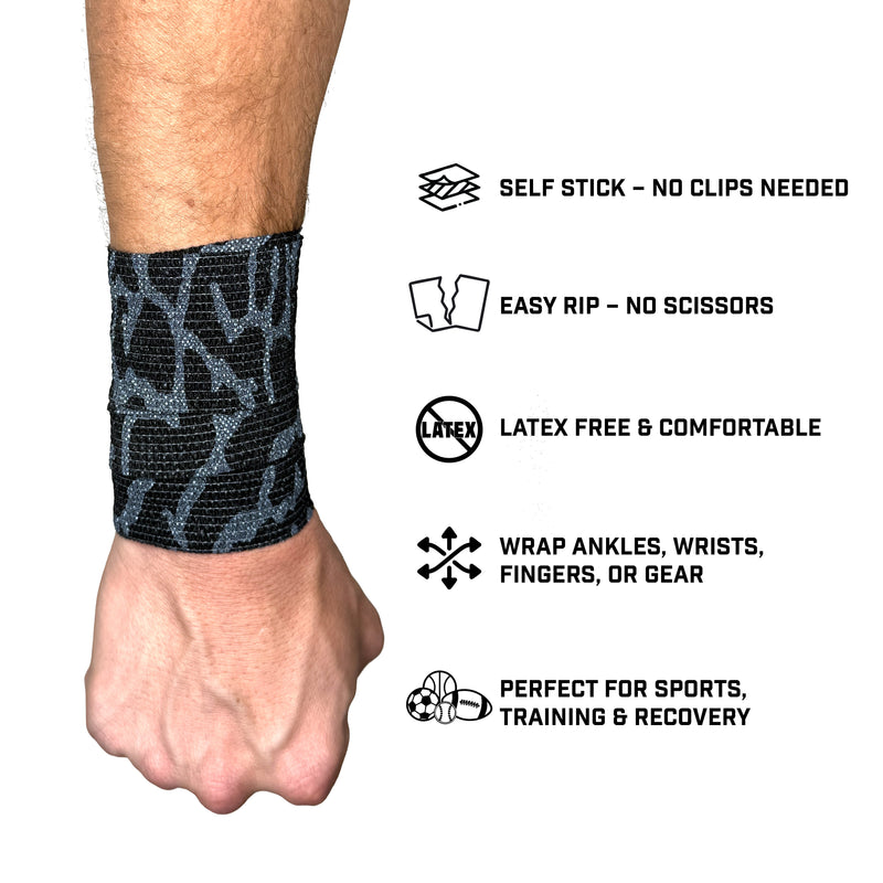 Load image into Gallery viewer, Elite Athletic Gear - Elephant Print Self Stick Athletic Tape
