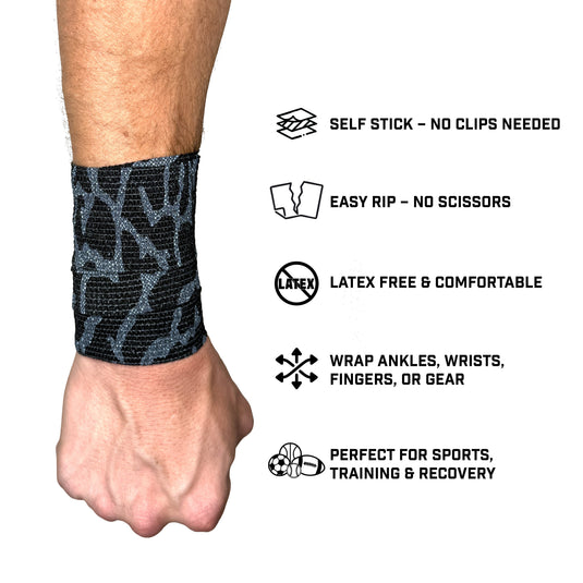 Elite Athletic Gear - Elephant Print Self Stick Athletic Tape