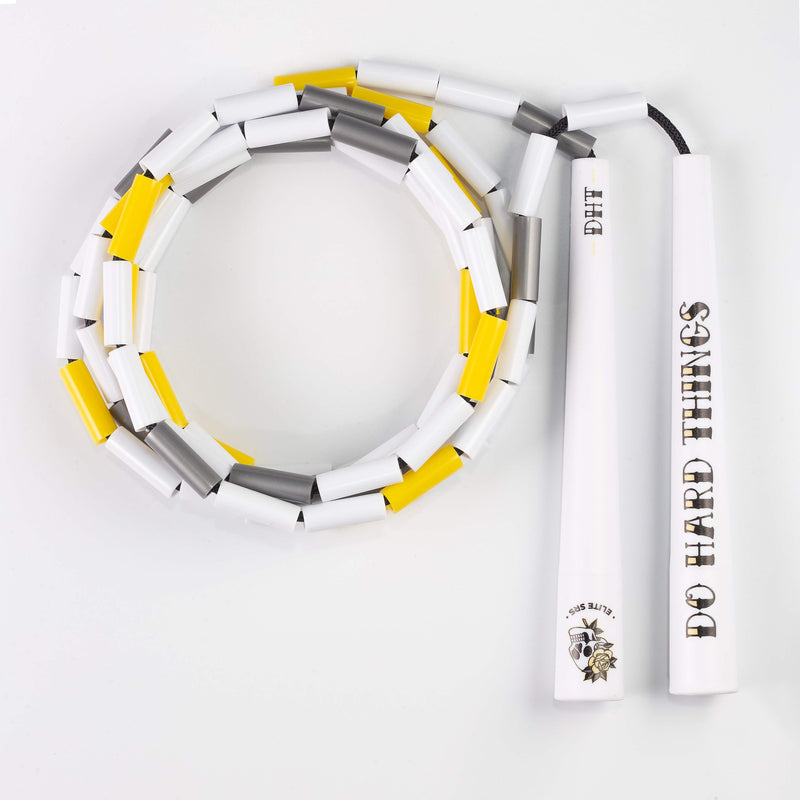 Load image into Gallery viewer, Elite Jumps - Do Hard Things- Edge 1&quot; Beaded Jump Rope
