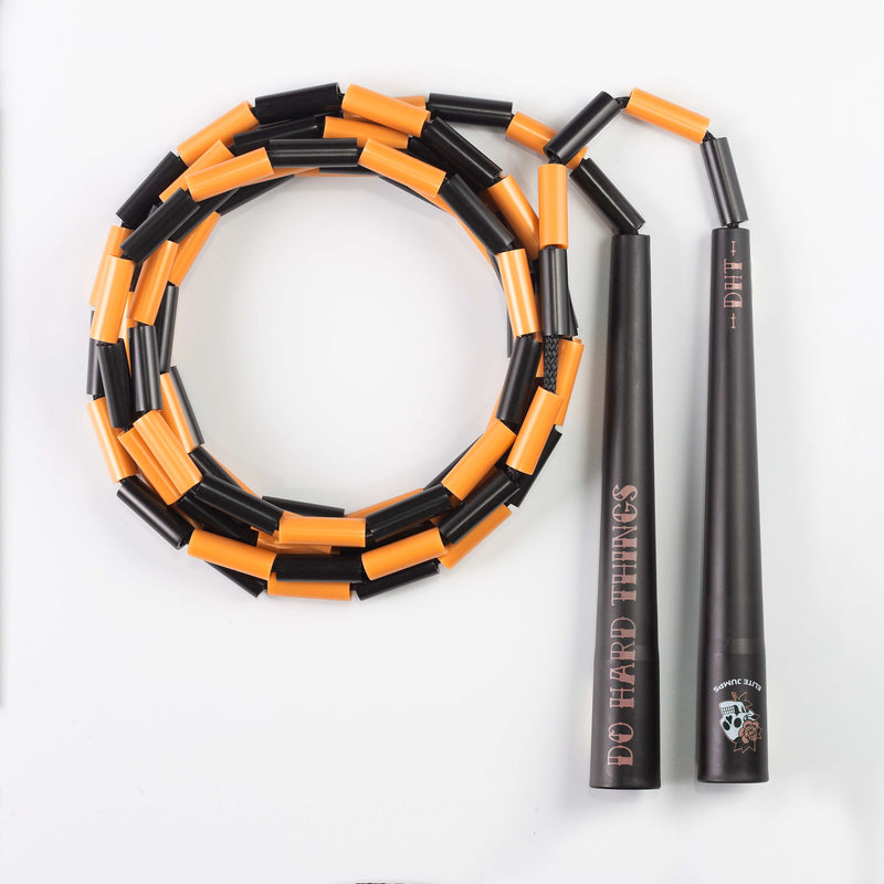 Load image into Gallery viewer, Elite Jumps - Do Hard Things- Edge 1&quot; Beaded Jump Rope
