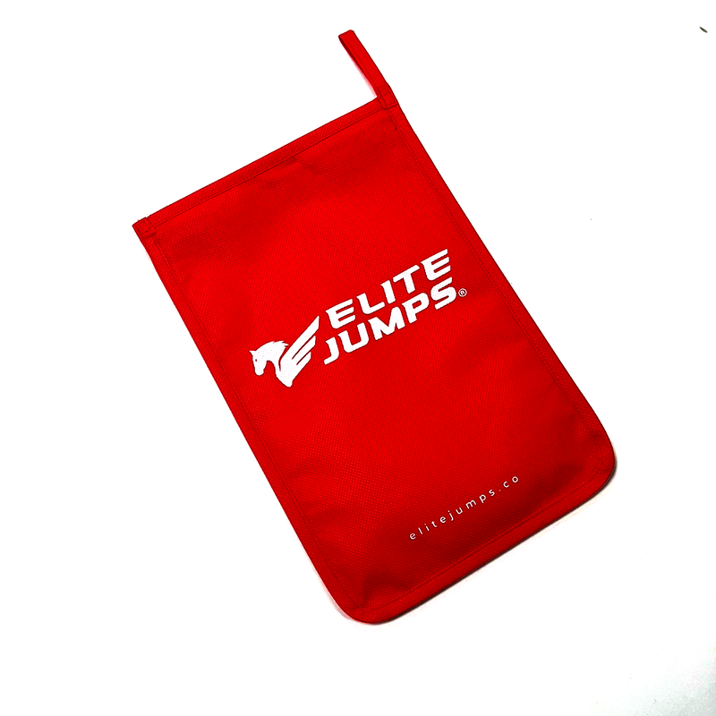 Load image into Gallery viewer, Elite Jumps - Zipper Jump Rope Storage Bag - Clear Front
