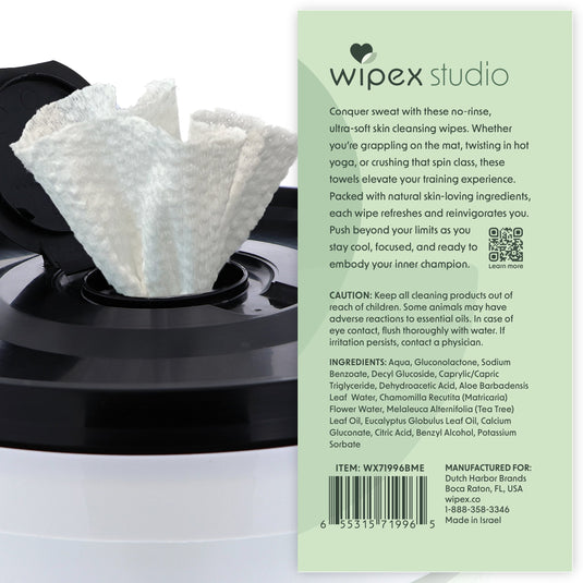 Wipex Co. - Embody® 225ct Eco Body Wipes – Refill Bucket for Wellness Studios