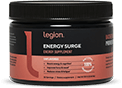 Legion Athletics Energy Surge - 100mg caffeine, Suntheanine L-theanine, taurine, rhodiola rosea, and B vitamin complex for energy and focus